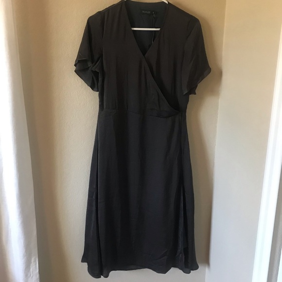 NWT Roolee Tidal Wrap Dress, XS - Picture 2 of 5